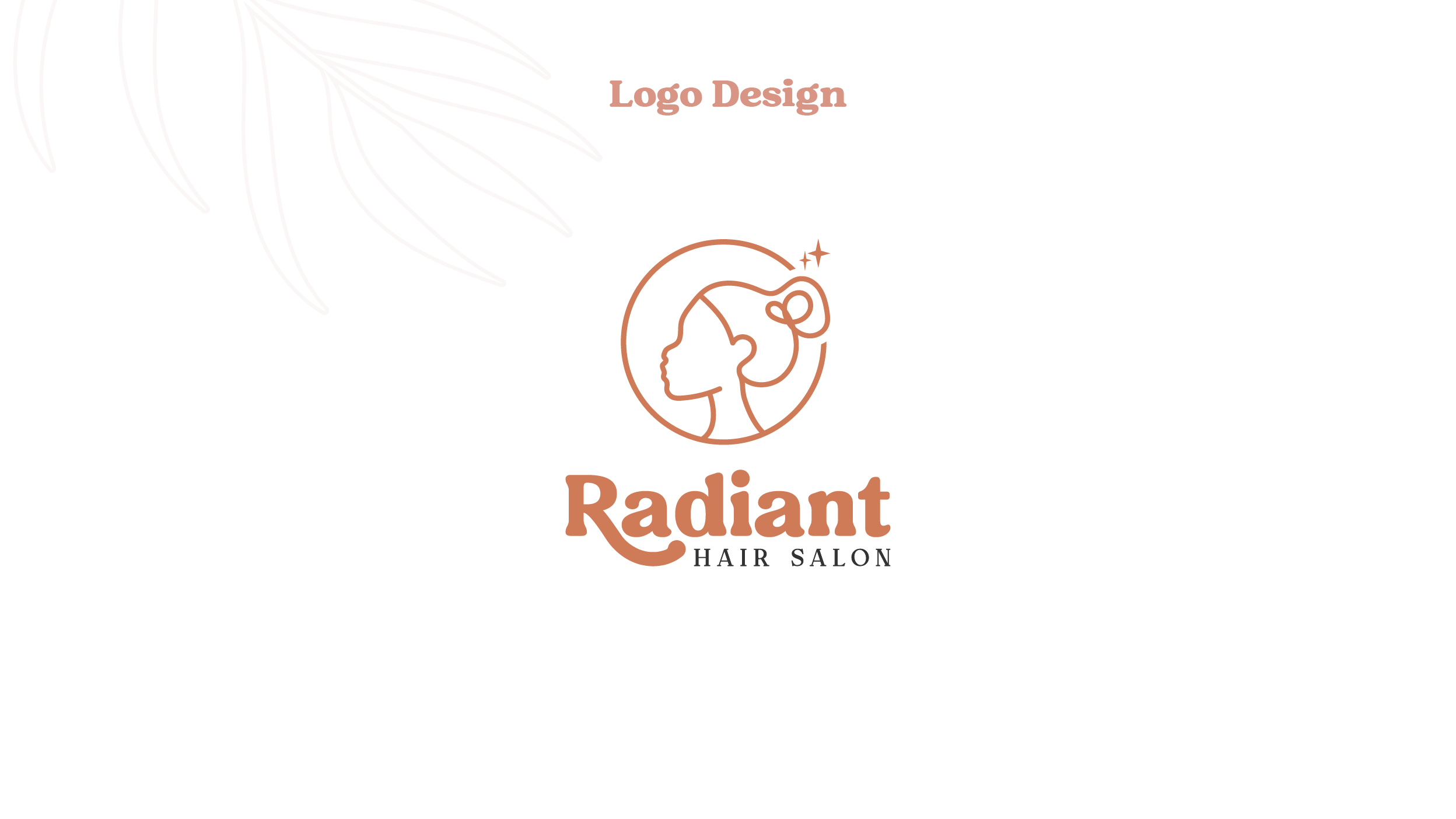 hair salon logo design